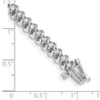 14k White Gold AA Diamond Tennis Bracelet