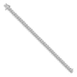 14k White Gold AA Diamond Tennis Bracelet