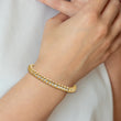 14k Complete 5 carat Round AA Diamond Fancy Spiral 7 inch Tennis Bracelet - Birthstone Company