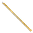 14k AA Diamond Link Bracelet