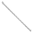 14k White Gold AA Diamond Tennis Bracelet