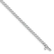 14k White Gold 4 1/3 carat Lab Grown Diamond VS/SI+ G+ Tennis Bracelet