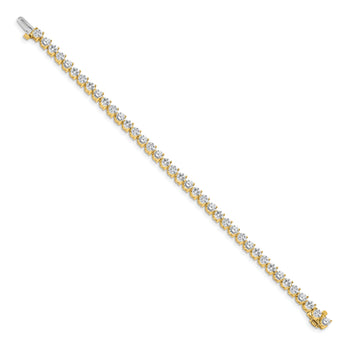 14k AA Diamond Tennis Bracelet