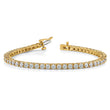 14k AA Diamond Tennis Bracelet
