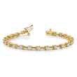 14k AA Diamond Tennis Bracelet