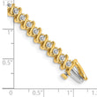 14k AA Diamond Tennis Bracelet