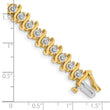 14k AA Diamond Tennis Bracelet
