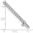 14k White Gold AA Diamond Tennis Bracelet