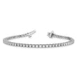 14k White Gold AA Diamond Tennis Bbracelet