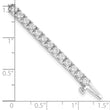 14k White Gold AA Diamond Tennis Bracelet