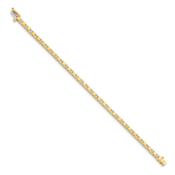 14k AA Diamond Tennis Bracelet