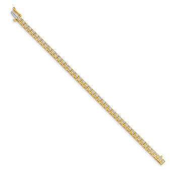 14k AA Diamond Tennis Bracelet