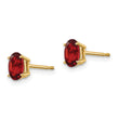 14K Garnet Earrings January - Birthstone Company