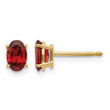 14K Garnet Earrings January - Birthstone Company
