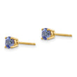 14k Tanzanite Earrings - Birthstone Company