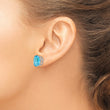 14k Ruby Post Earrings - Birthstone Company