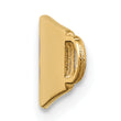 14k Red Enamel Medical Jewelry ID Plate