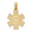 14k Medical Jewelry Symbol Charm