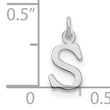 10KW Cutout Letter S Initial Charm