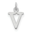 10KW Cutout Letter V Initial Charm