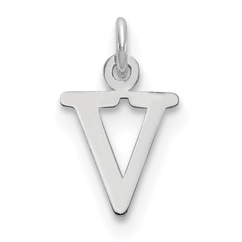 10KW Cutout Letter V Initial Charm