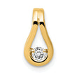14K VS Diamond pendant