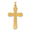 14k Hollow Polished Cross
