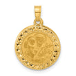 14K Hollow St. Joseph Medal