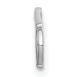 Sterling Silver Rhodium plated Medical ID Plate