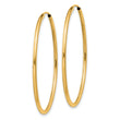 14k 1.5mm Polished Round Endless Hoop Earrings