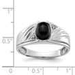 14k White Gold AAA Diamond Men's Ring, Size 10 - Birthstone Company