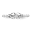14k White Gold AA Diamond heart ring - Birthstone Company