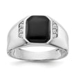14k White Gold A Diamond Ring, Size 10 - Birthstone Company