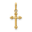 14K Cross Pendant