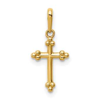 14K Cross Pendant