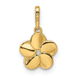 14k Flower Pendant