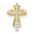 14k CZ Cross Chain Slide