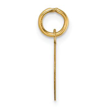 14k Polished Oval CLASS OF 2023 Charm