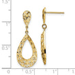 14k D/C Dangle Post Earrings - Birthstone Company