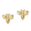 14k Bumble Bee Post Earrings - Birthstone Company