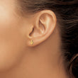 14K Polished Cactus Post Earrings - Birthstone Company