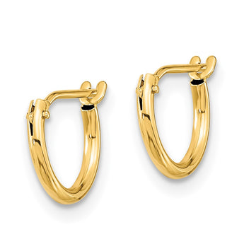 14K Butterfly FW Cultured Pearl and Hoop 3 Pair Earrings Set - Birthstone Company