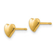 14K Heart Earrings - Birthstone Company