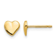 14K Heart Earrings - Birthstone Company