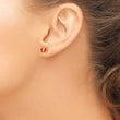 14k Enameled Butterfly Earrings - Birthstone Company