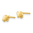 14k Mini Turtle Earrings - Birthstone Company