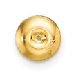 14K Yellow Gold 1/4 ct Certified Lab-Created Diamond VS/SI+ G+, 4-Prong Screw-Back Stud Earrings - Birthstone Company