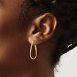 14k Small Twisted Earrings - Birthstone Company