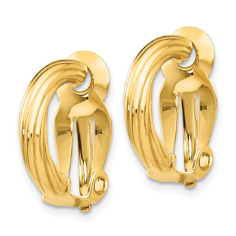 14k Non-Pierced Earrings - Birthstone Company
