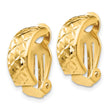 14k Non-Pierced Earrings - Birthstone Company